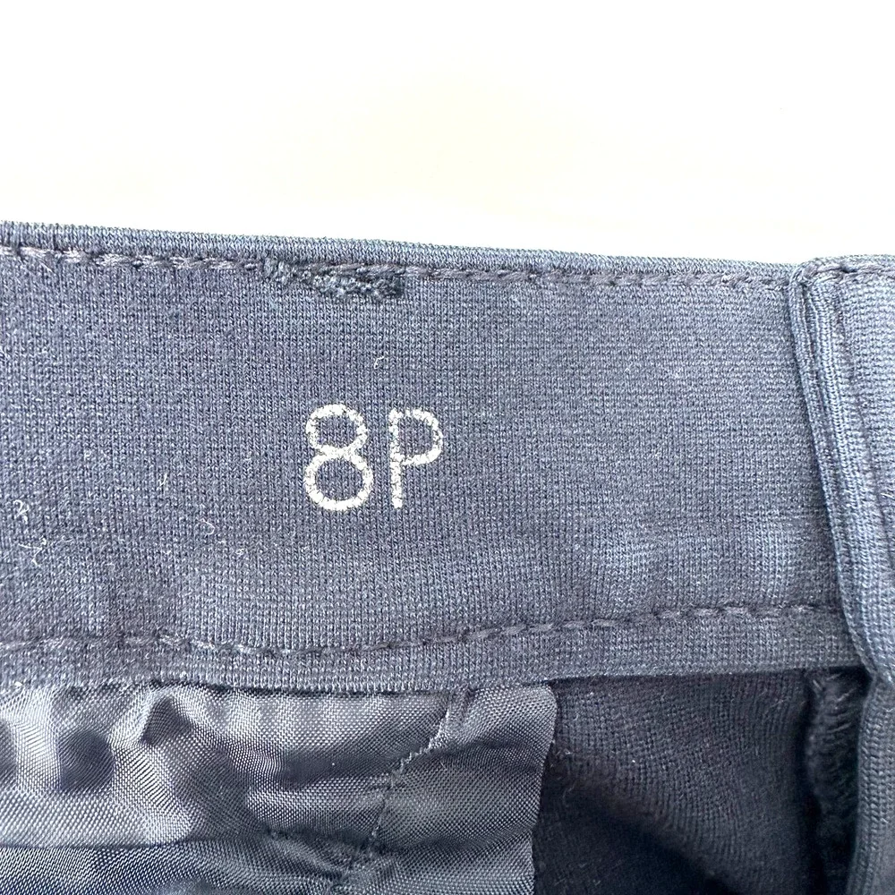 Ann Taylor size 8p dark‎ blue pants straight leg petites